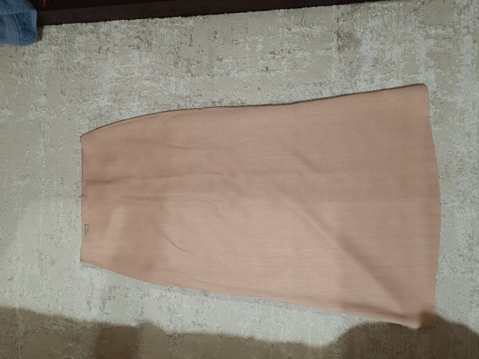 Pudra Düğmeli Uzun takım elbise - Görsel 3