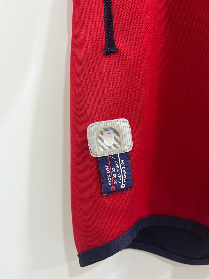 İngiltere 2002-04 nostalji forma - Görsel 3