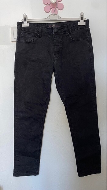 Loft siyah pantolon - Görsel 3