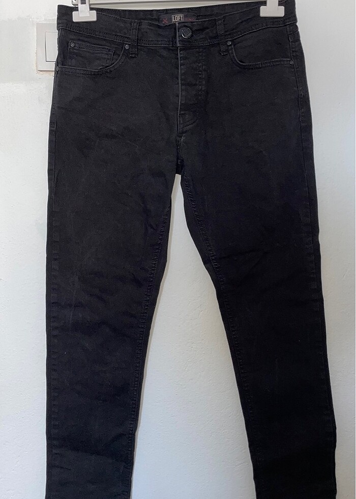 Loft siyah pantolon - Görsel 3