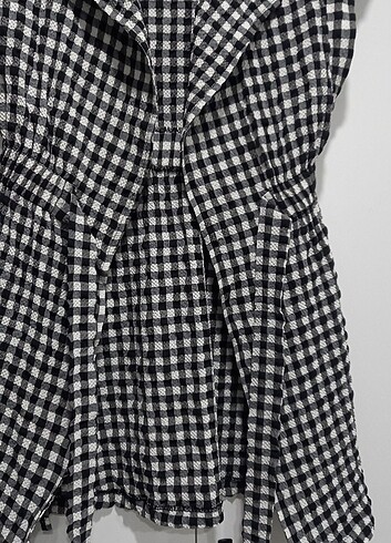 Siyah beyaz yelek - Görsel 2