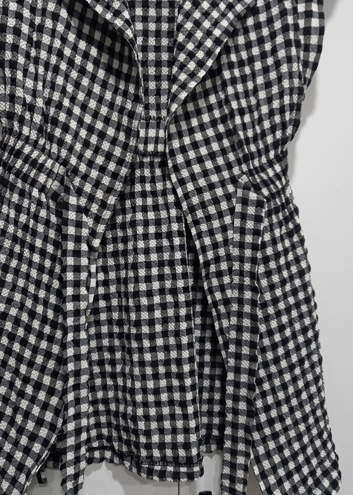 Siyah beyaz yelek - Görsel 2