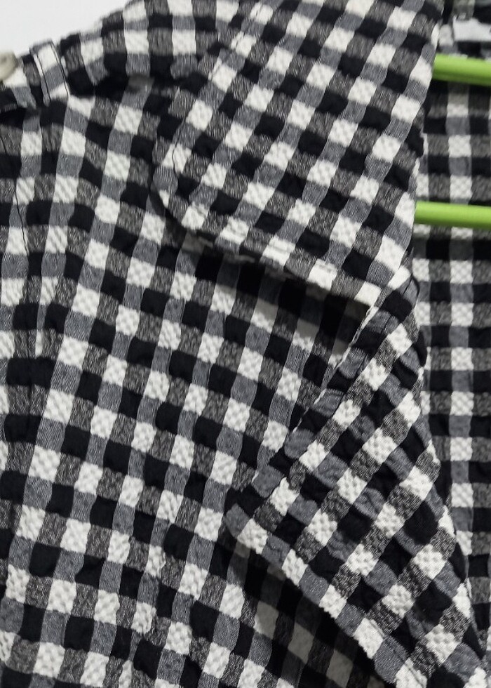 Siyah beyaz yelek - Görsel 4