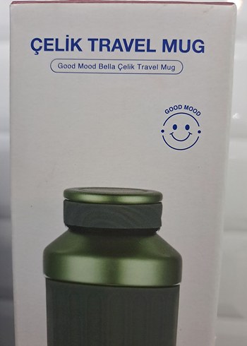 Good Mood Bella Çelik Travel Mug - Görsel 5