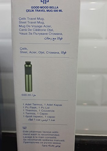 Good Mood Bella Çelik Travel Mug - Görsel 7