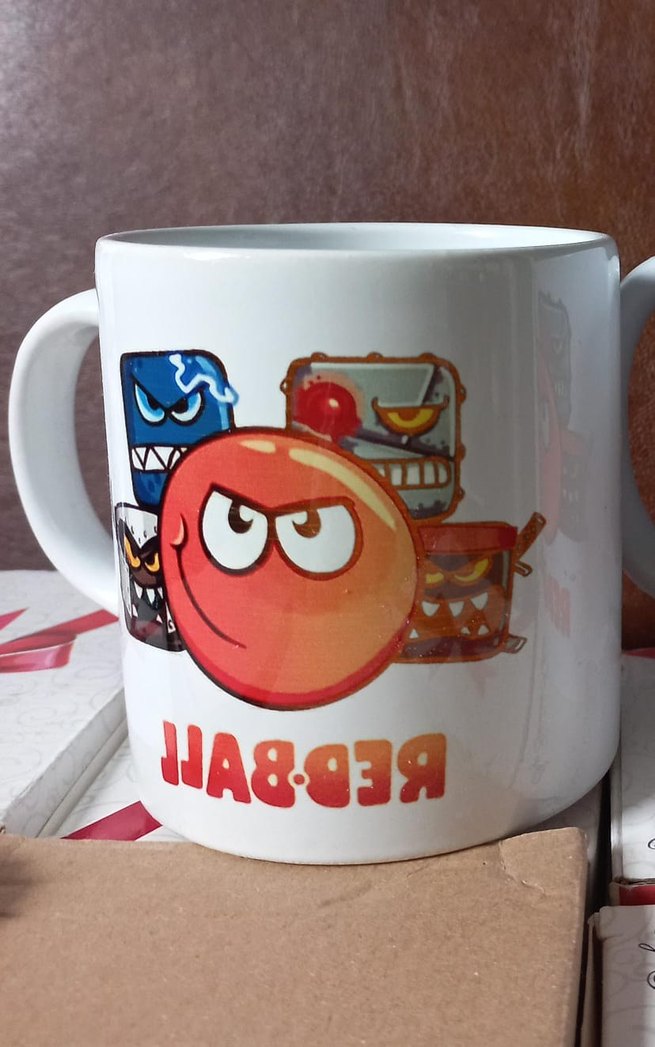 RedBall Baskılı Kupa - Görsel 3
