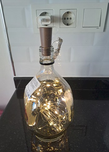 Mantar Tıpalı led ışıklı gece lambası - Görsel 8