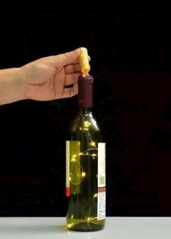 3 adet Çakarlı Led Mantar Tıpa - Görsel 4