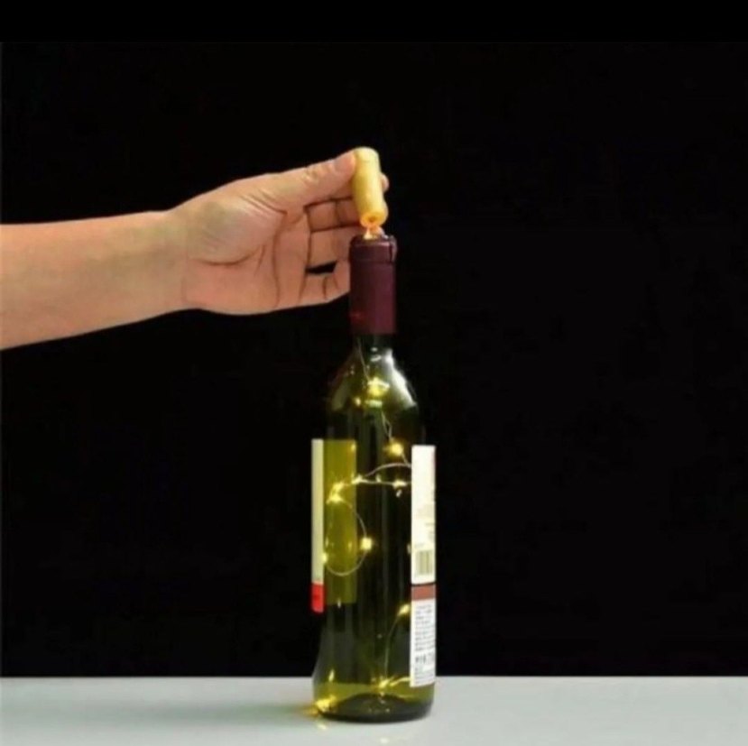 3 adet Çakarlı Led Mantar Tıpa - Görsel 4