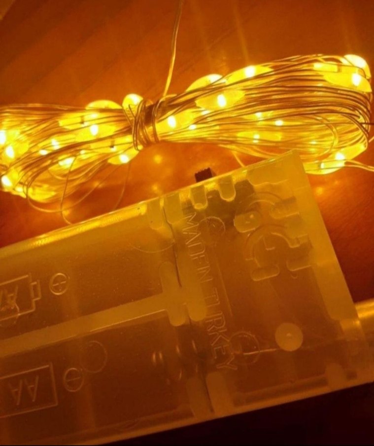 1 adet 5 mt peri led ışık - Görsel 3