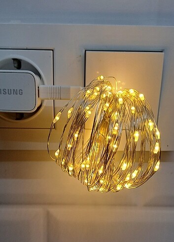 USB girişli 10 mt led ışık 