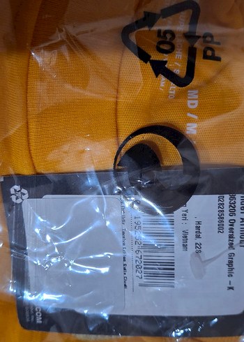 Sarı Spor Tişört Kadın Oversize - Görsel 5