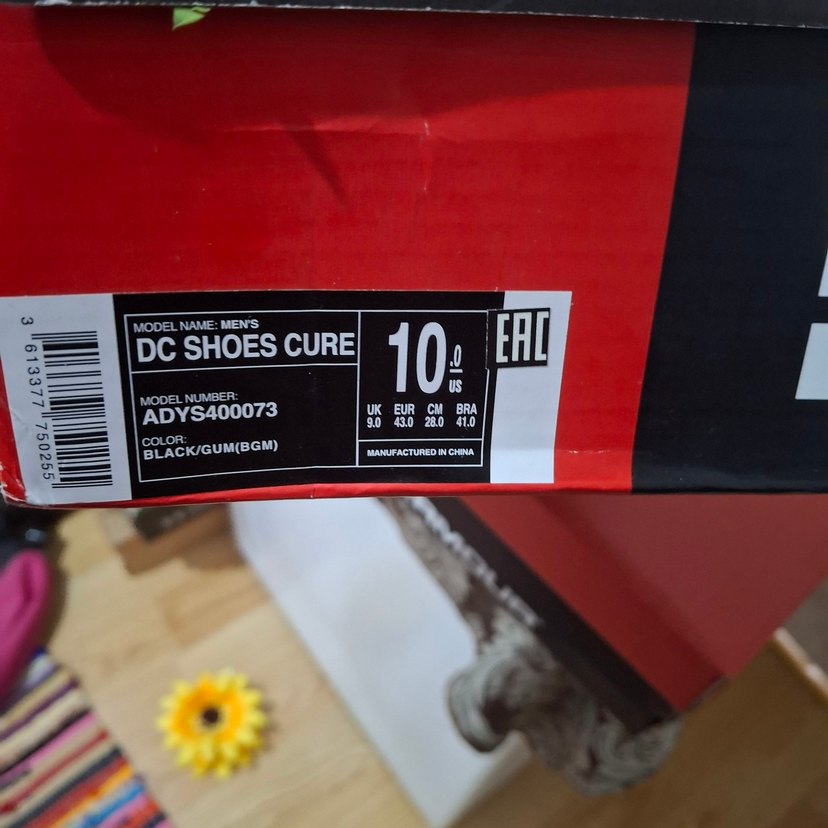 Erkek Siyah Street Wear Ayakkabı Bağı 43 numara - Görsel 5