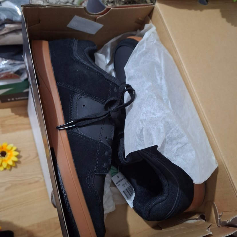 Erkek Siyah Street Wear Ayakkabı Bağı 43 numara - Görsel 4