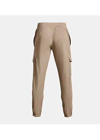 Bej Renkli Bol Kesim Kemerli Erkek Pantolon - Görsel 6