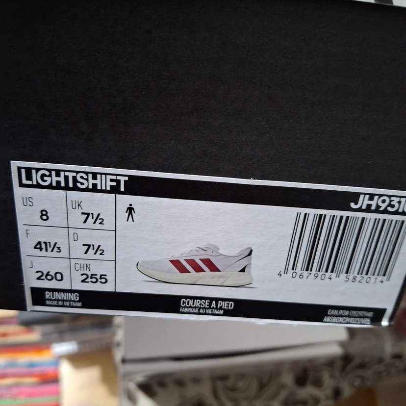 Adidas Beyaz Spor Ayakkabı 41.5 numara — görsel 5/5