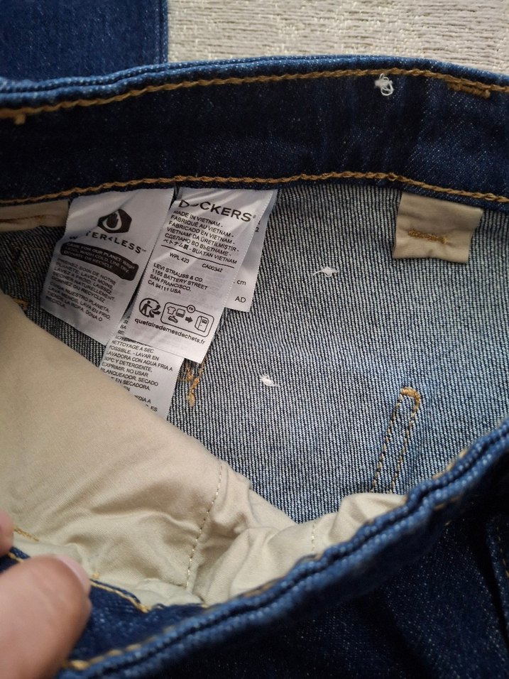Lacivert Denim Pantolon  Rahat ve Şık — görsel 8/8