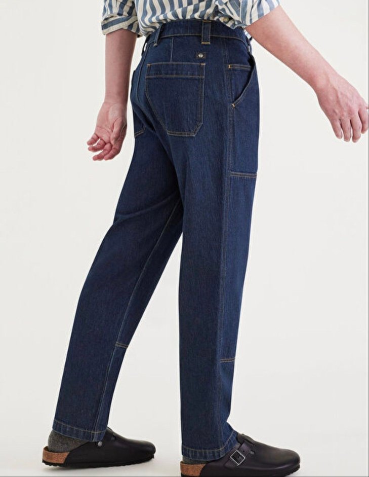 Lacivert Denim Pantolon  Rahat ve Şık — görsel 2/8