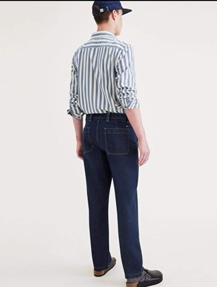Lacivert Denim Pantolon  Rahat ve Şık — görsel 3/8