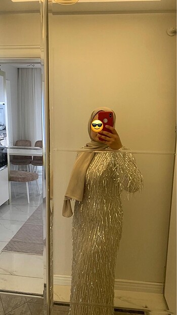 42 Beden Çok güzel bir abiye