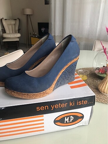 dolgu topuklu ayakkabı