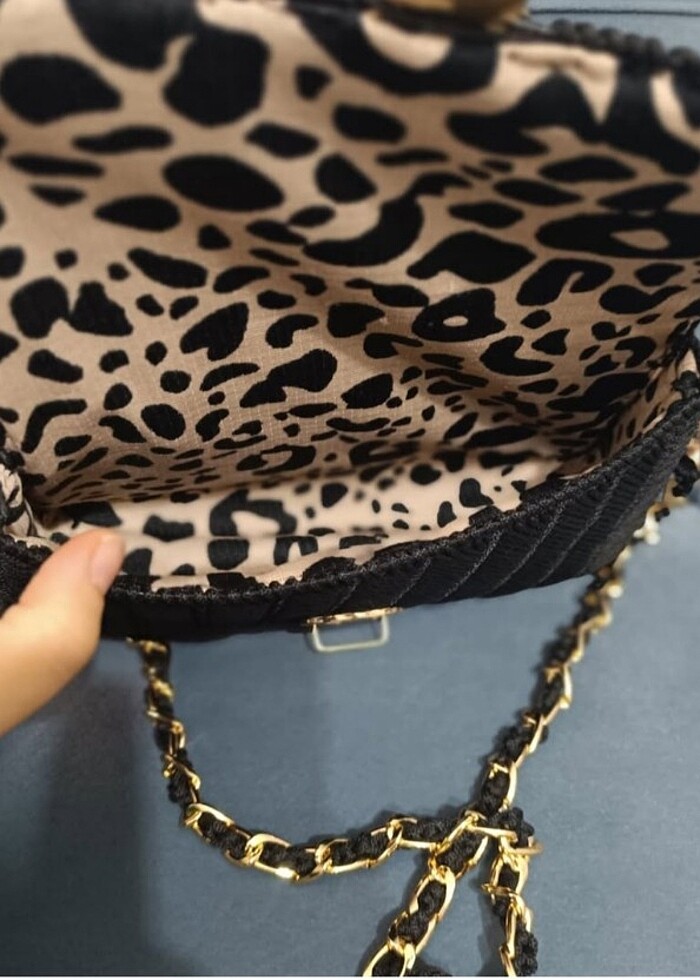 El yapımı kanvas çanta  - Görsel 3