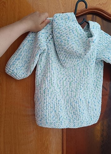 El örgüsü Bebek hırkası - Görsel 2