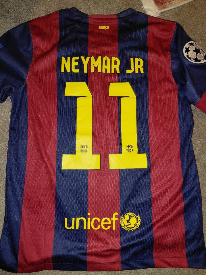 Barcelona 2014-15 iç saha final forması - Görsel 3