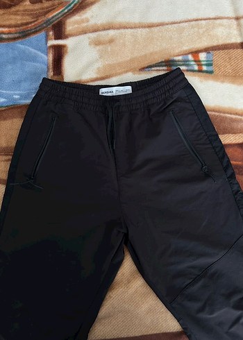 Bershka Erkek Siyah Outdoor Jogger Eşofman