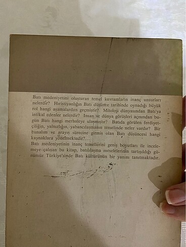  Batının inanç temelleri
