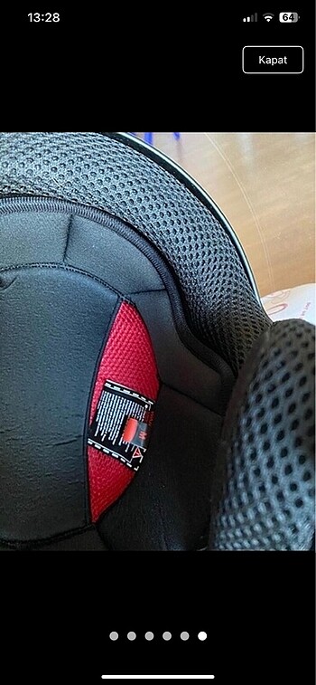 çocuk motor kaskı yeni gibi - Görsel 6