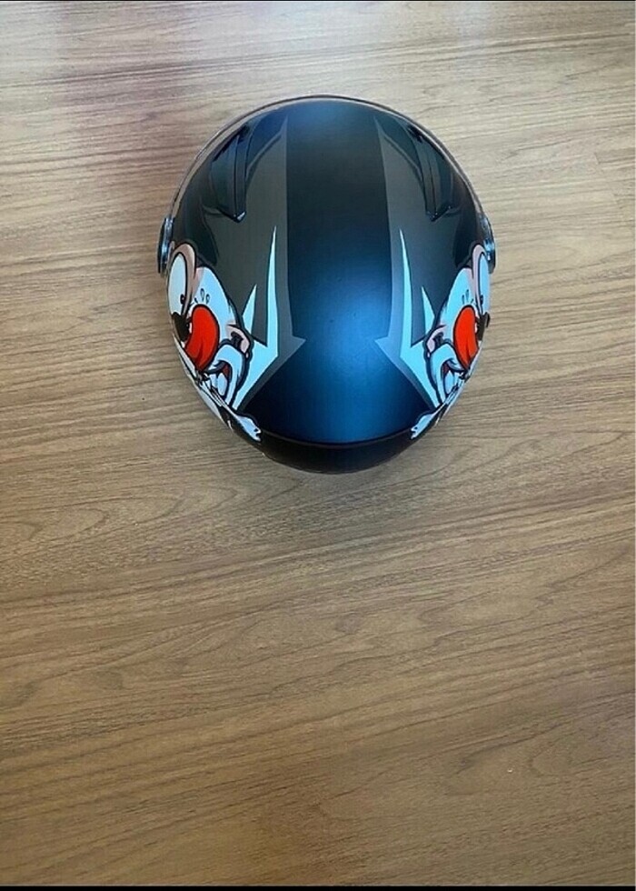 çocuk motor kaskı yeni gibi - Görsel 4