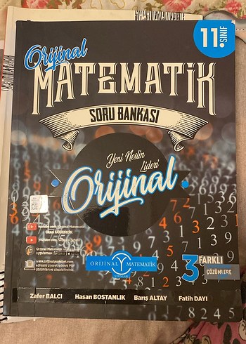 11. Sınıf Orijinal Matematik Soru Bankası