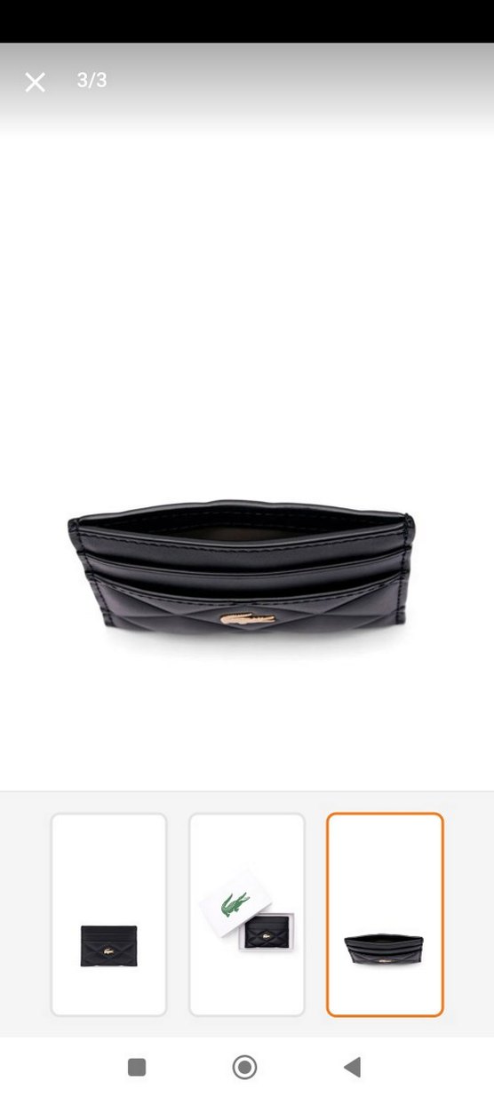 Lacoste kadın kartlık - Görsel 3