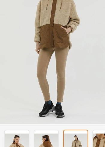 Lumberjack teddy mont - Görsel 3