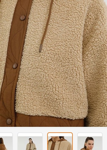 Lumberjack teddy mont - Görsel 4