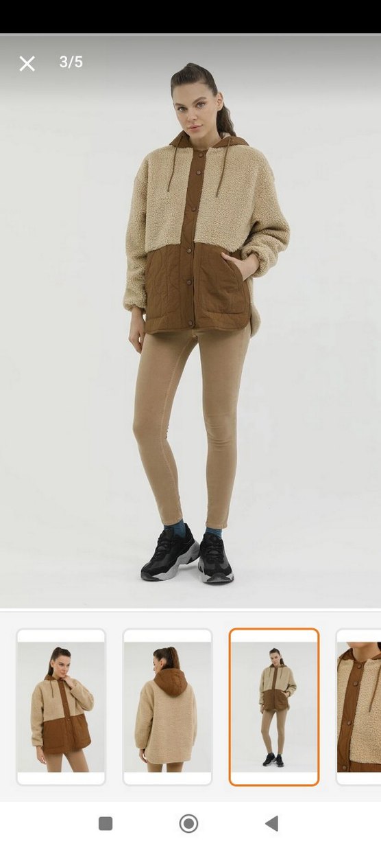 Lumberjack teddy mont - Görsel 3