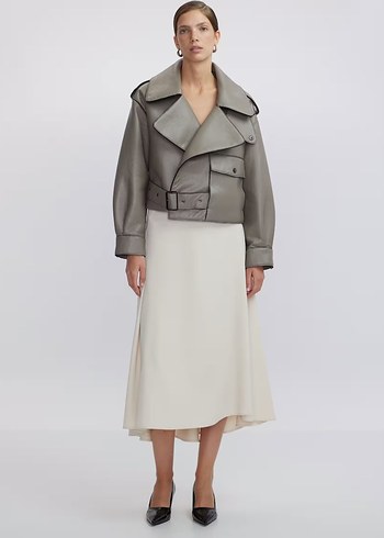 İpekyol vizon deri ceket - Görsel 4