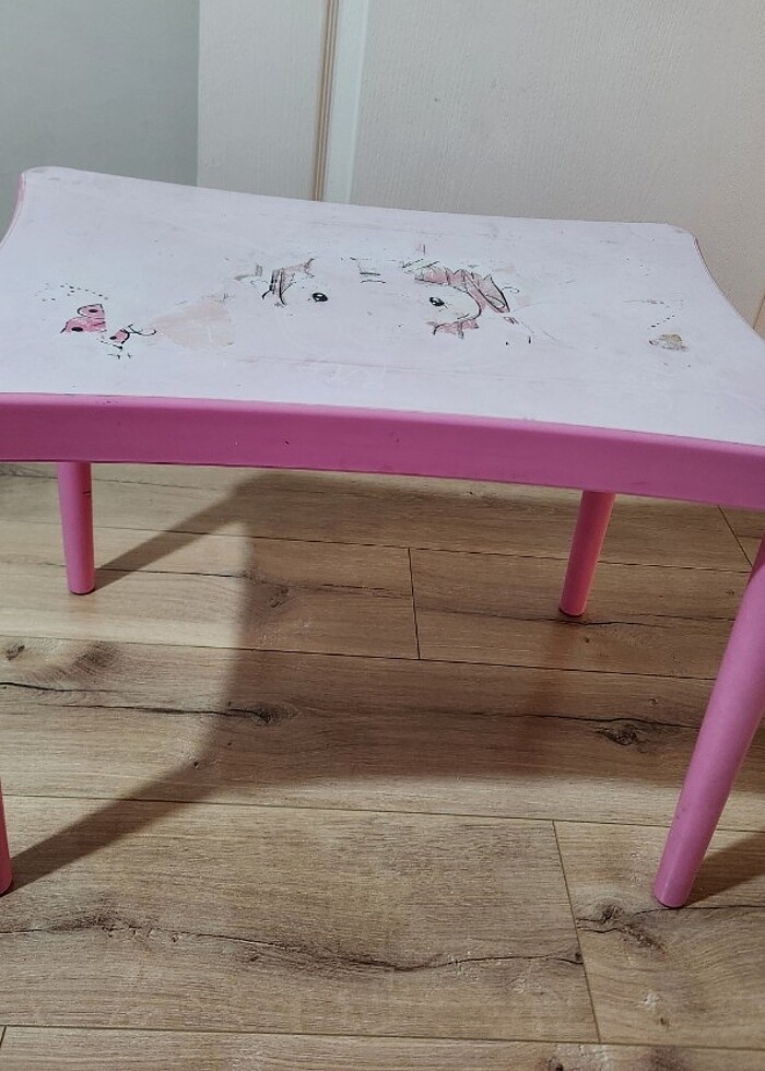 Plastik Çocuk aktivite masası - Görsel 2