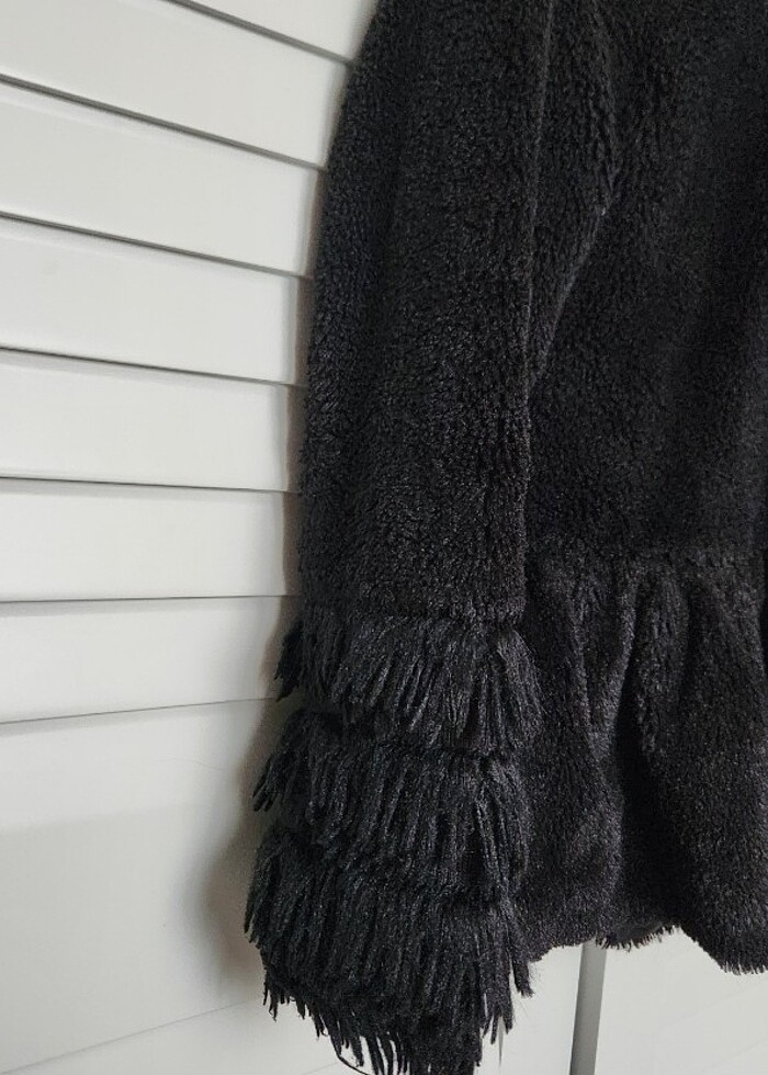 7 8 yaş Panço kız çocuk mont - Görsel 2