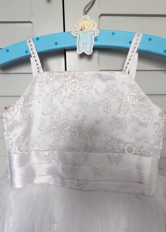 1 2 yaş bebek gelinlik - Görsel 2