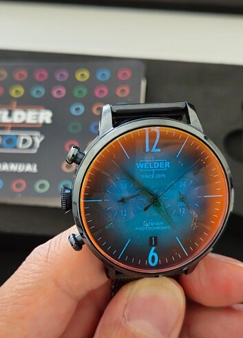 Welder Welder WWRC823 Hasır kordon 42mm kasa Erkek saati