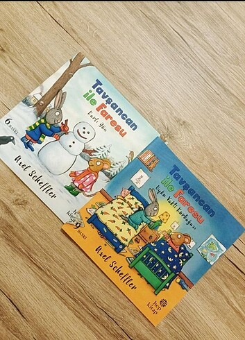 Tavşancan ile faresu, 3 kitap 