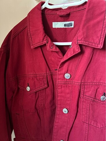 American Vintage Kırmızı kot ceker