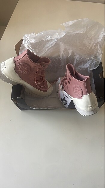 37,5 Beden pembe Renk Converse waterproof bot