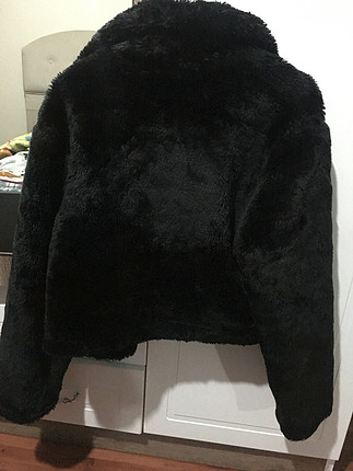 Markasız Ürün Siyah kürk ceket