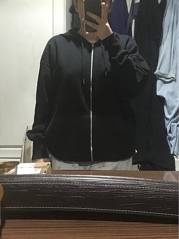 Kapşonlu hırka/sweatshirt