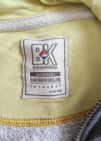 10 Yaş Beden Bahçeşehir sweatshirt 