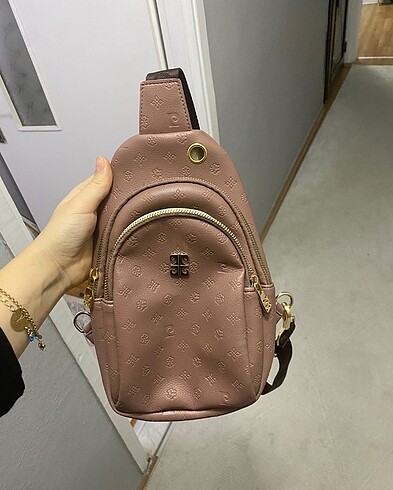 Beden pembe Renk pierre cardin çanta