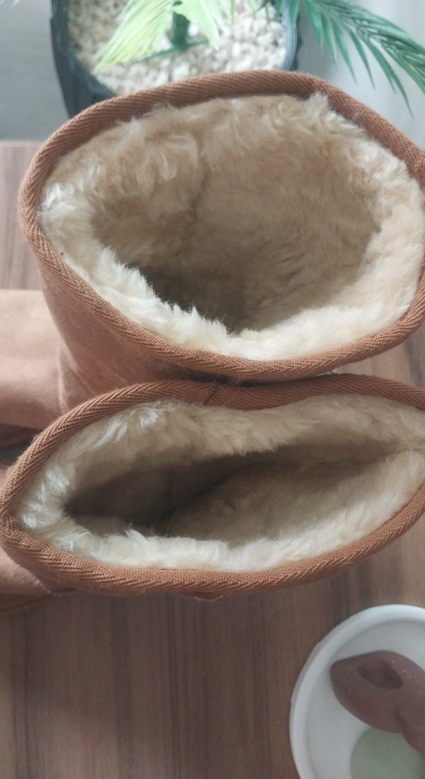 Kahverengi Süet Kadın bot - Görsel 4